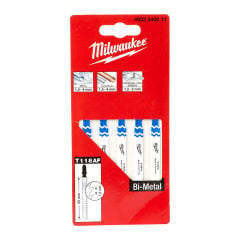 Milwaukee T118AF Metal Dekupaj Bıçağı 5li Paket