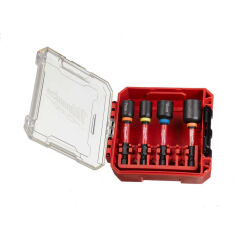 Milwaukee Shockwave Bits Somun Adaptörü Seti 4 Parça