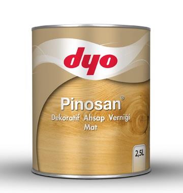 Dyo Pinosan Dekoratif Mat Ahşap Verniği 2.5lt - Tik