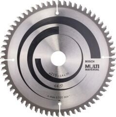Bosch Multi Material Daire Testere 235x30mm 64 Diş