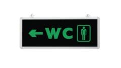 Fujiled Işıklı Erkek WC Gösterge Tabelası