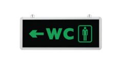 Fujiled Işıklı Erkek WC Gösterge Tabelası