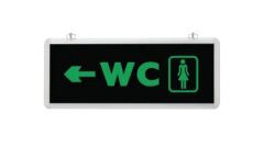 Fujiled Işıklı Bayan WC Gösterge Tabelası