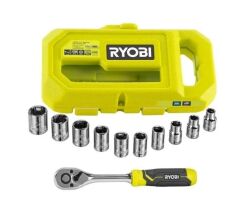 Ryobi RHRS10PC Lokma Takımı 1/4'' 10 Parça