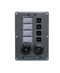 Blue Sea Switch Panel 4lü