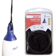 Lalizas Lacivert Kasalı Usturmaça Bağlama Halatı 10mm 2mt