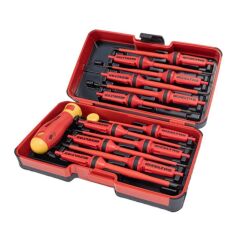 İzeltaş 1000V İzoleli Elektro Slim Tornavida Seti 14 Parça