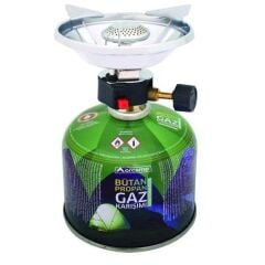 Orcamp CK-193 Çakmaklı ve Rüzgarlıklı Kamp Ocak Tüplü