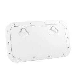 Nuova Rade Ayrılabilir Kapaklı Hatch 375x600mm Beyaz