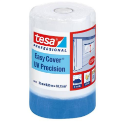 Tesa 4411 Mavi Maskeleme Bantlı Koruyucu Örtü 260cmx17mt