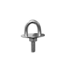 Hamdi Küçük Krom Vidalı Yuvarlak Tabla