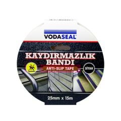 Vodaseal Kaydırmazlık Bandı 25mmx15 Siyah
