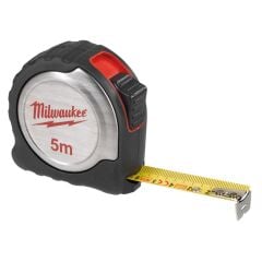 Milwaukee Krom Gövdeli Şerit Metre 5mt/19mm
