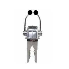 Derin Blue Krom Çiftli Topuzlu Kumanda Kolu