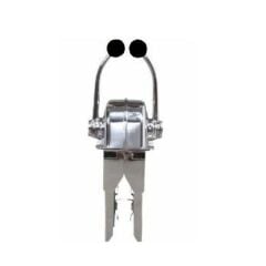 Derin Blue Krom Çiftli Topuzlu Kumanda Kolu