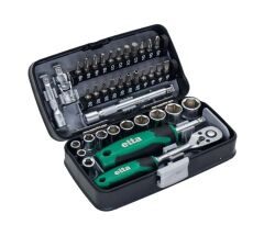 Elta Bits Uç ve Lokma Seti 1/4'' 38 Parça