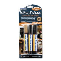 Vodaseal Mobilya Rötuş Kalemi 3’lü Set