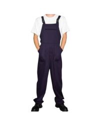 Lacivert Yazlık Bahçivan İşçi Tulumu