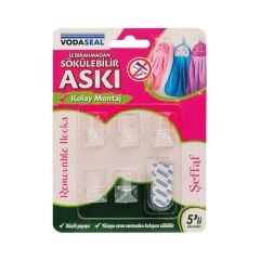 Vodaseal İz Bırakmadan Sökülebilir Askı 5li Paket