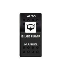 Bfy Switch On-Off-(On) 12-24V Manuel-Otomatik Sintine