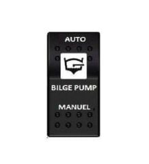 Bfy Switch On-Off-(On) 12-24V Manuel-Otomatik Sintine