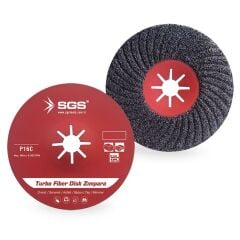 Sgs Turbo Fiber Disk Zımpara 16Kum