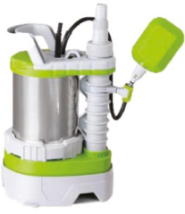 Water Sound QSB-2JH-1000B142M Plastik Gövdeli Kirli Su Drenaj Pompası 1.3hp