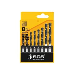 Sgs 1416 Ahşap Matkap Ucu Seti 8 Parça