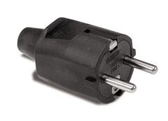 Famatel Kauçuk Topraklı Erkek Fiş