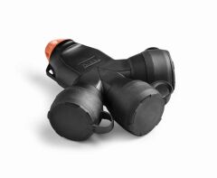 Famatel Kauçuk Üçlü Grup Priz 3x16A