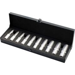 İzeltaş 1/2'' Altı Köşe Derin Lokma Takımı 10 Parça