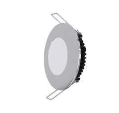 Saray Yaylı Gömme Led Spot Krom 92mm