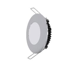 Saray Yaylı Gömme Led Spot Krom 92mm