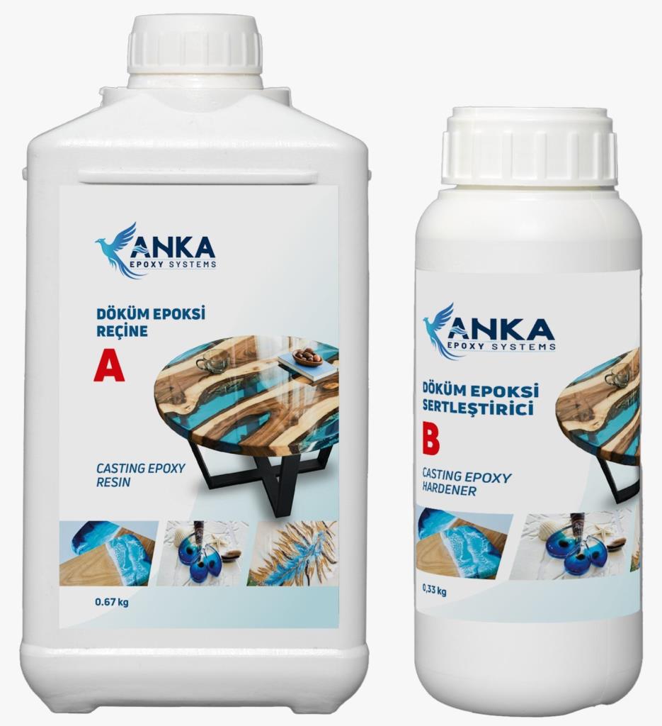 Anka Döküm Tipi Epoksi Reçine 1kg