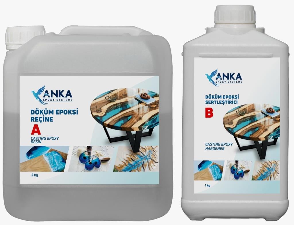 Anka Döküm Tipi Epoksi Reçine 3kg