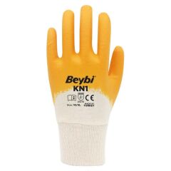 Beybi KN1 Pamuk Nitril Eldiven No:10