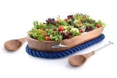 Oceanus Ahşap Salata Kasesi