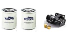 Sierra Braketli Yakıt Filtresi + Yedek Filtre