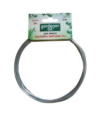 Gardener 3107 Galvanizli Çok Amaçlı Bağlama Teli 0,7mm x 25m