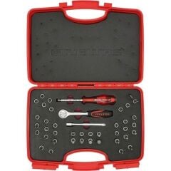 İzeltaş 1/4'' Bits Uçlu Lokma Takımı 42 Parça