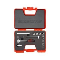 İzeltaş 1/4'' Altı Köşe Lokma Anahtar Takımı 15 Parça