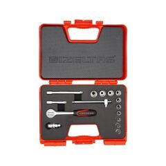 İzeltaş 1/4'' Altı Köşe Lokma Anahtar Takımı 15 Parça