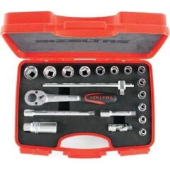 İzeltaş 3/8'' Altı Köşe Lokma Takımı 19 Parça