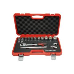 İzeltaş 1/2'' Altı Köşe Lokma Anahtar Takımı 17 Parça