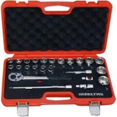 İzeltaş 1/2'' Altı Köşe Lokma Anahtar Takımı 24 Parça