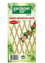 Gardener BMB090 Akordiyon Bambu Çit 90x180cm