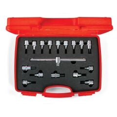 İzeltaş 1/2'' Lokmalı Allen Uç ve Star (Tork) Uç Takımı 17 Parça