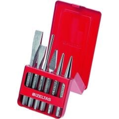 İzeltaş Keski Zımba Takımı 6 Parça
