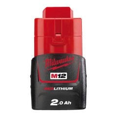 Milwaukee M12B2 Redlithium-Ion 12V 2Ah Akü