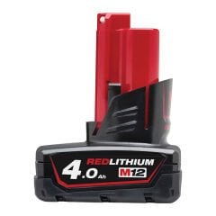 Milwaukee M12B4 Redlithium-Ion 12V 4Ah Akü
